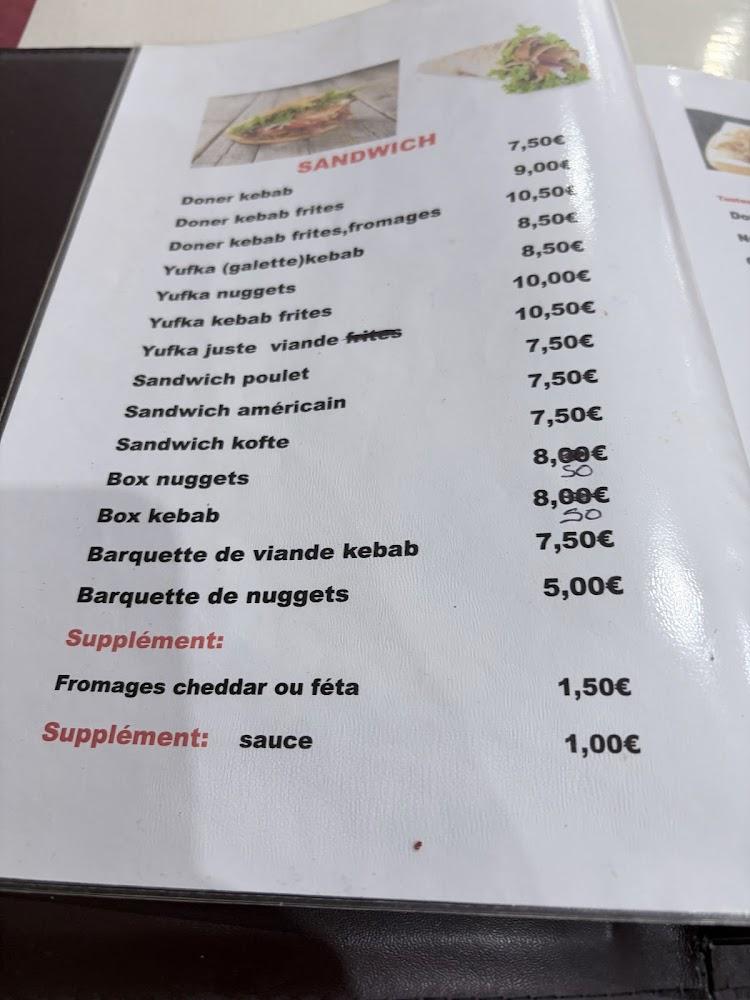 Délices Anatolie - Menu Image 2